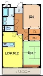 セジュール泉町の物件間取画像